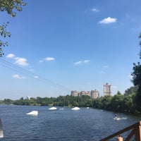 Photo taken at Воднолыжный клуб Натальи Румянцевой (ВО-клуб) by Anna M. on 8/13/2017