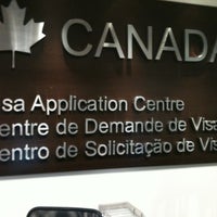 Photo taken at VAC - Visa Aplic. Centre Canada by Marcos R. on 9/27/2012