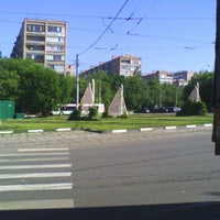 Photo taken at Круговой Перекресток И Трамвайная Остановка by Михаил К. on 6/3/2013