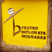 Photo taken at Teatro Diplomata by Valter F. on 7/11/2015