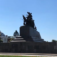 Photo taken at Памятник В.И. Чапаеву by Tanya T. on 7/4/2020