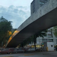 Photo taken at Puente De Piedra Tlatelolco by Carlo G. on 4/23/2016