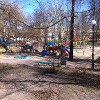 Photo taken at Kurenivskyi Park by Инна П. on 4/21/2013