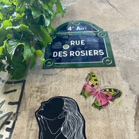 Photo taken at Rue des Rosiers by Mely R. on 5/8/2022