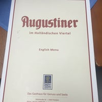 Photo taken at Augustiner by Betul on 6/24/2017