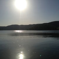 Photo taken at Lake Eymir by Ozlem Y. on 5/1/2013
