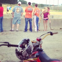 Photo taken at Mid America Speedway by Carrie on 7/14/2013