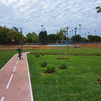 Photo taken at Parque Presidente Sarmiento by Rocio M. on 4/18/2023