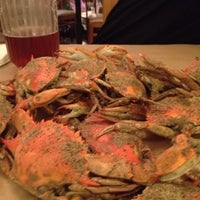 Photo taken at Obrycki&amp;#39;s Crab House &amp;amp; Seafood Restaurant by Ashley C. on 10/16/2011