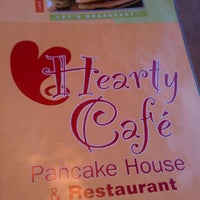 Photo taken at Hearty Cafe Pancake House by Yuridia C. on 10/15/2011