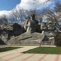 Photo taken at Мемориал холодный родник by Александр С. on 4/4/2018