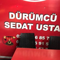 Photo taken at Dürümcü Sedat Usta by Merakli A. on 10/1/2018