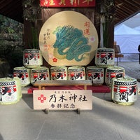 Photo taken at Nogi-jinja Shrine by Toshi⊿ on 1/2/2024