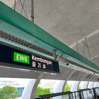 Photo taken at Kembangan MRT Station (EW6) by Gilbert G. on 5/28/2022