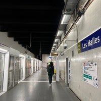 Photo taken at Métro Les Halles [4] by Gilbert G. on 11/8/2022
