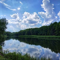 Photo taken at Середній Голосіївський ставок by Tanya D. on 7/21/2019