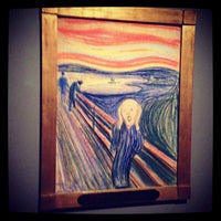 Photo taken at MoMA Edvard Munch by Dirk D. on 4/6/2013