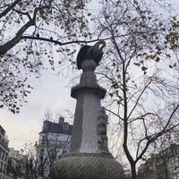 Photo taken at Square de la Place Pasdeloup by ^_^ on 12/5/2021