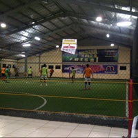 Photo taken at Mataram Mall Futsal by Oemboe W. on 6/29/2013