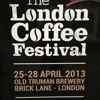 Photo taken at The London Coffee Festival 2014 by Clinty_ T. on 4/28/2013