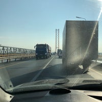 Photo taken at Югорский мост by Ilnar on 9/24/2018
