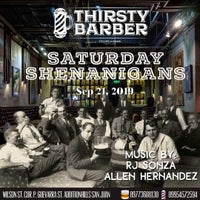 Photo taken at Thirsty Barber by Allen H. on 9/21/2019