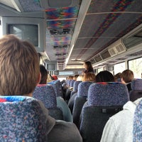 Photo taken at Bus by Ashley B. on 4/23/2013