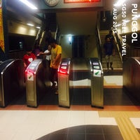 Photo taken at Damai LRT Station (PE7) by Aaron W. on 8/9/2015