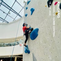 Photo taken at Climb Central by Aaron W. on 6/15/2022