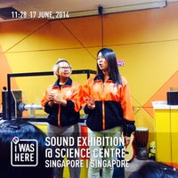 Photo taken at Sound Exhibition @ Science Centre by Aaron W. on 6/17/2014