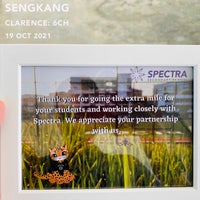Photo taken at Spectra Secondary School by Aaron W. on 10/19/2021