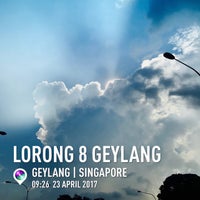 Photo taken at Lorong 8 Geylang by Aaron W. on 4/23/2017