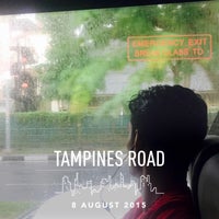 Photo taken at Tampines Road by Aaron W. on 8/8/2015