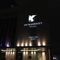 Photo taken at JW Marriott Hotel Ankara by Magari on 1/17/2018