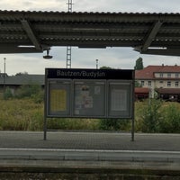 Photo taken at Bahnhof Bautzen by Christian K. on 10/1/2017