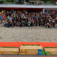 รูปภาพถ่ายที่ Arena de Vôlei de Praia โดย Tour C. เมื่อ 8/18/2016