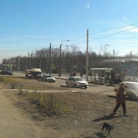 Photo taken at Остановка «Улица Козлова» by Артём П. on 4/22/2013
