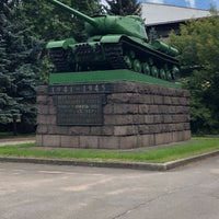 Photo taken at Памятник «Танк» by Maksim B. on 7/8/2019