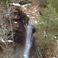 Bridal Veil Falls Scenic Lookout In Heber Springs
