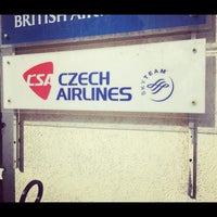 Photo taken at Czech Airlines by Darina Y. on 4/8/2016