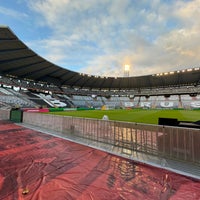 Photo taken at King Baudouin Stadium by Christophe D. on 10/15/2023