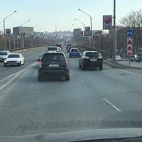 Photo taken at Мост Столетие by Viktoriia on 4/8/2018