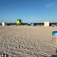 Photo taken at 8th Street Beach by Ahmed A. on 5/19/2019