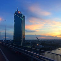 Photo taken at Rama IX Bridge by Bank A. on 5/15/2015