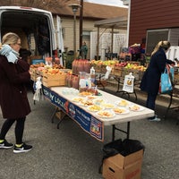 Photo taken at Del Ray Farmers&amp;#39; Market by Kathy K. on 1/28/2017