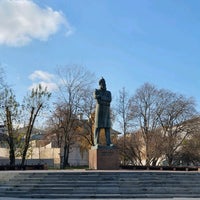 Photo taken at Памятник Фридриху Энгельсу by Nikolay G. on 10/30/2021