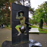 Photo taken at Памятник барону Мюнхгаузену by Nikolay G. on 10/3/2020