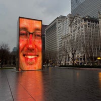 Photo taken at Crown Fountain by J on 3/3/2023