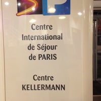 Photo taken at Centre International de Séjour Kellermann by Leka A. on 3/28/2014