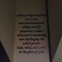 Photo taken at Chicago Hope Academy by Huggi W. on 12/20/2013